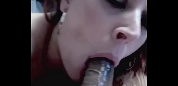  White girl gets creampie from bbc doggystyle